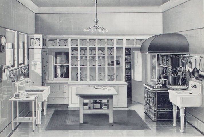 American style kitchen